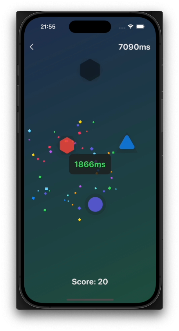 Shape Recognition Mode game mode